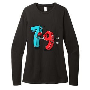 7 Ate (8) 9 Funny Math Womens CVC Long Sleeve Shirt