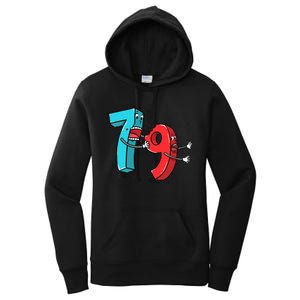 7 Ate (8) 9 Funny Math Women's Pullover Hoodie