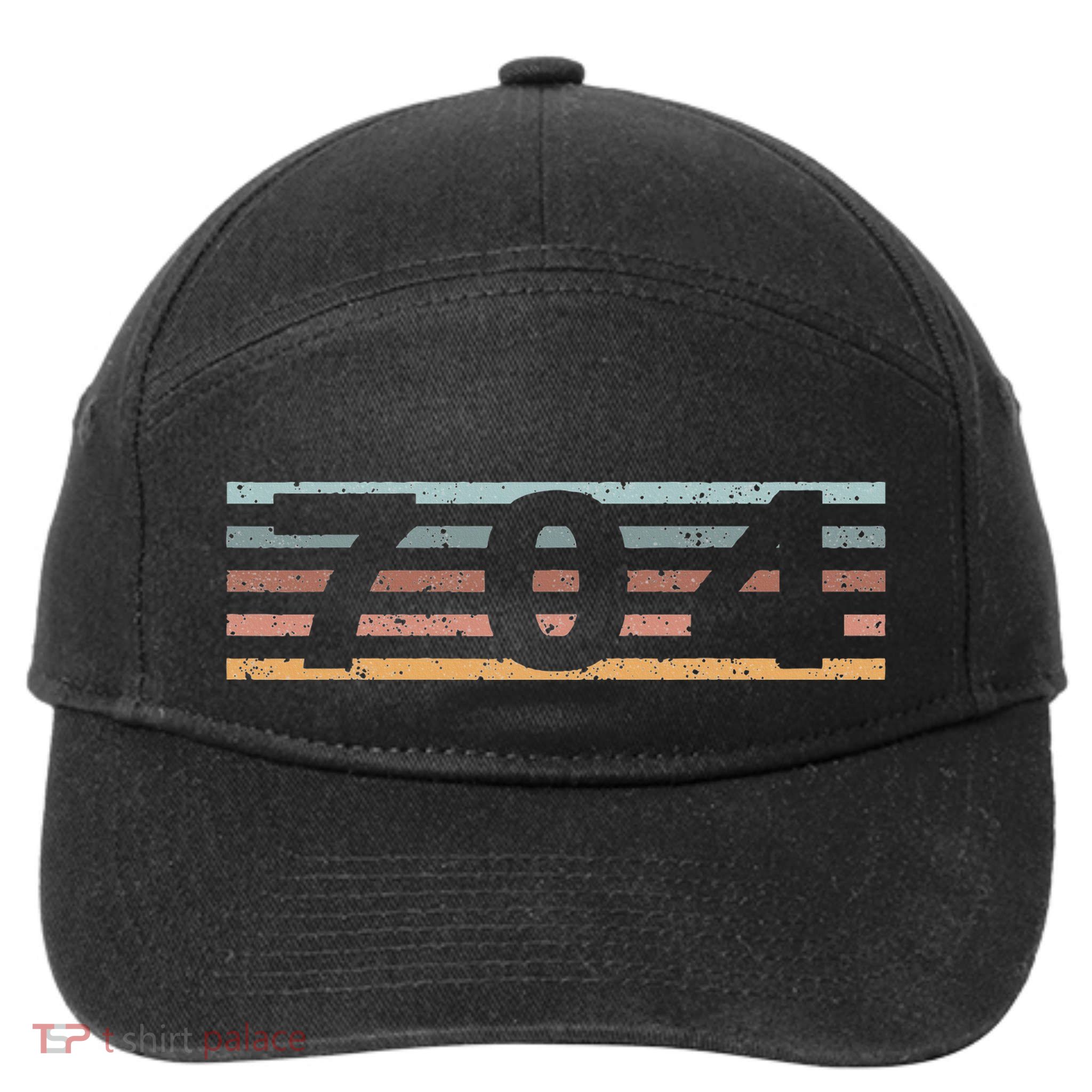 704 Area Code Retro North Carolina Charlotte 7-Panel Snapback Hat