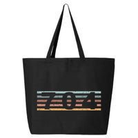 704 Area Code Retro North Carolina Charlotte 25L Jumbo Tote
