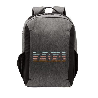 704 Area Code Retro North Carolina Charlotte Vector Backpack
