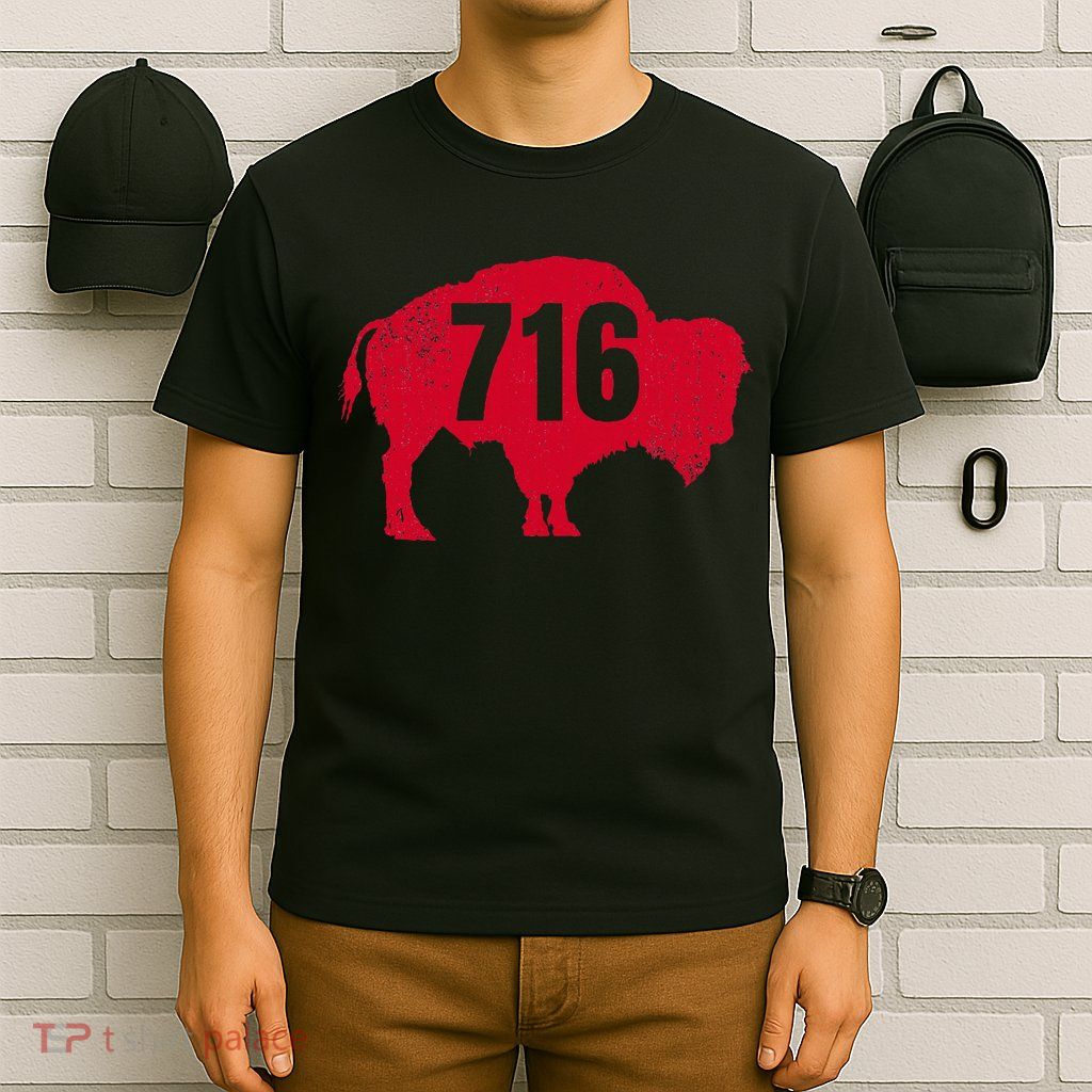 716 Area Code Buffalo New York Bflo Wny T-Shirt
