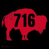 716 Area Code Buffalo New York Bflo Wny T-Shirt