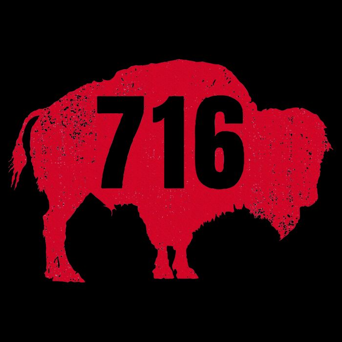 716 Area Code Buffalo New York Bflo Wny Sustainable Bucket Hat