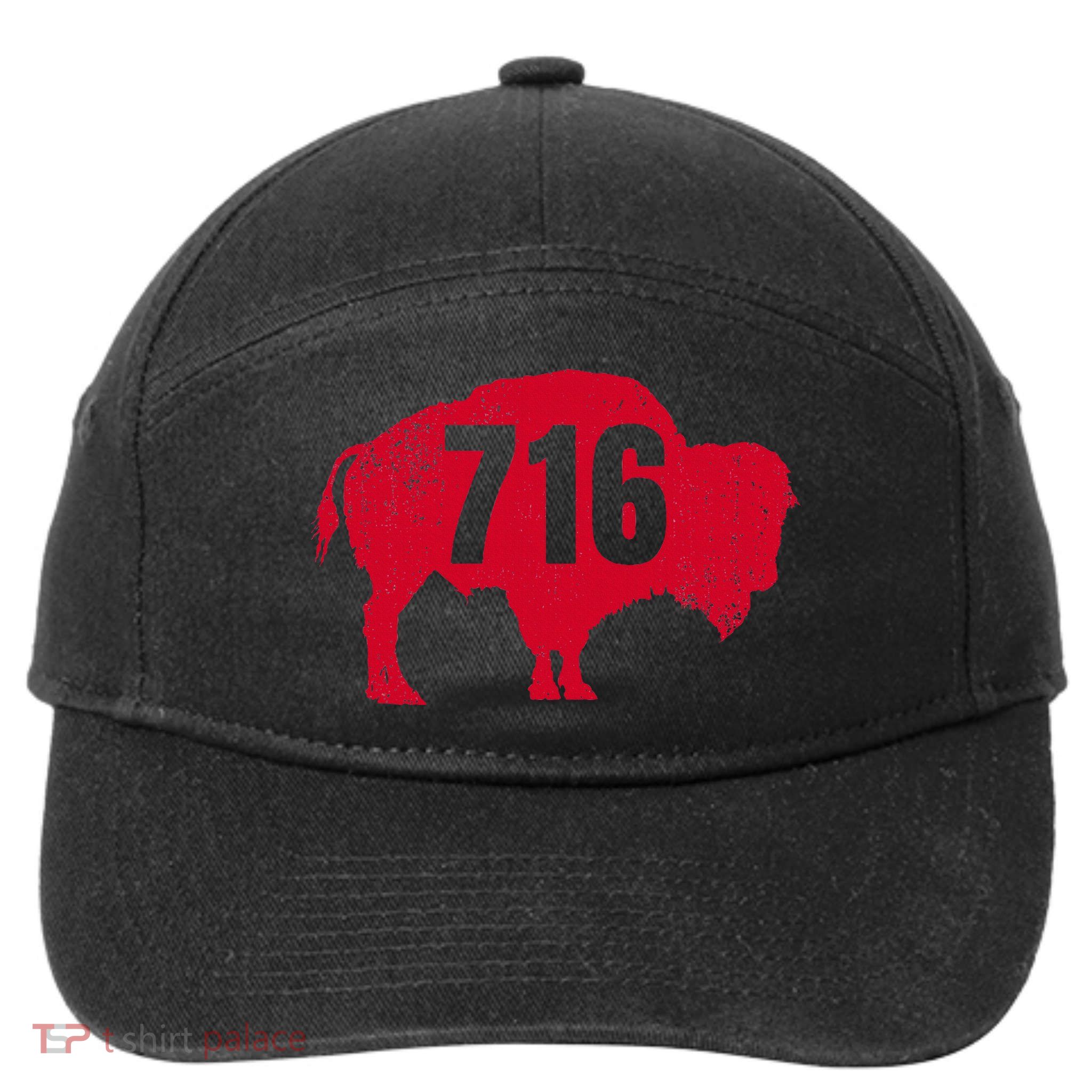 716 Area Code Buffalo New York Bflo Wny 7-Panel Snapback Hat