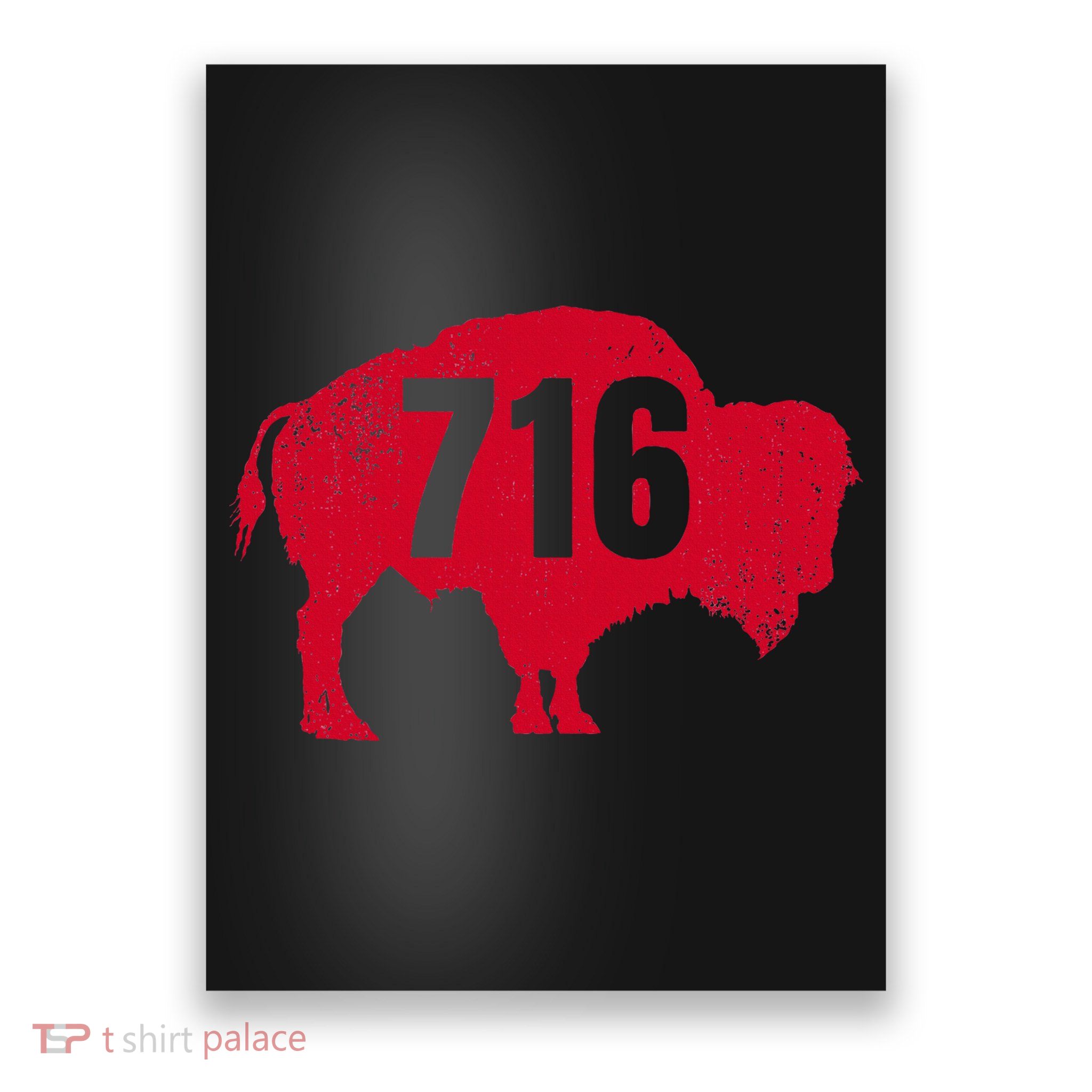 716 Area Code Buffalo New York Bflo Wny Poster