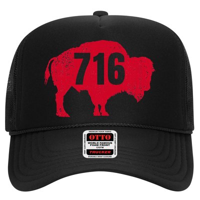 716 Area Code Buffalo New York Bflo Wny Trucker Hat