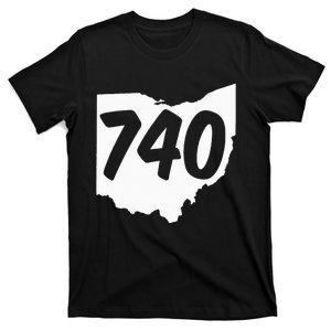 740 Area Code Ohio T-Shirt