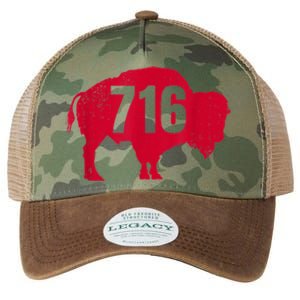 716 Area Code Buffalo New York BFLO WNY Legacy Tie Dye Trucker Hat