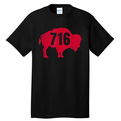 716 Area Code Buffalo New York BFLO WNY Tall T-Shirt