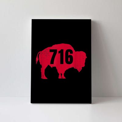 716 Area Code Buffalo New York BFLO WNY Canvas