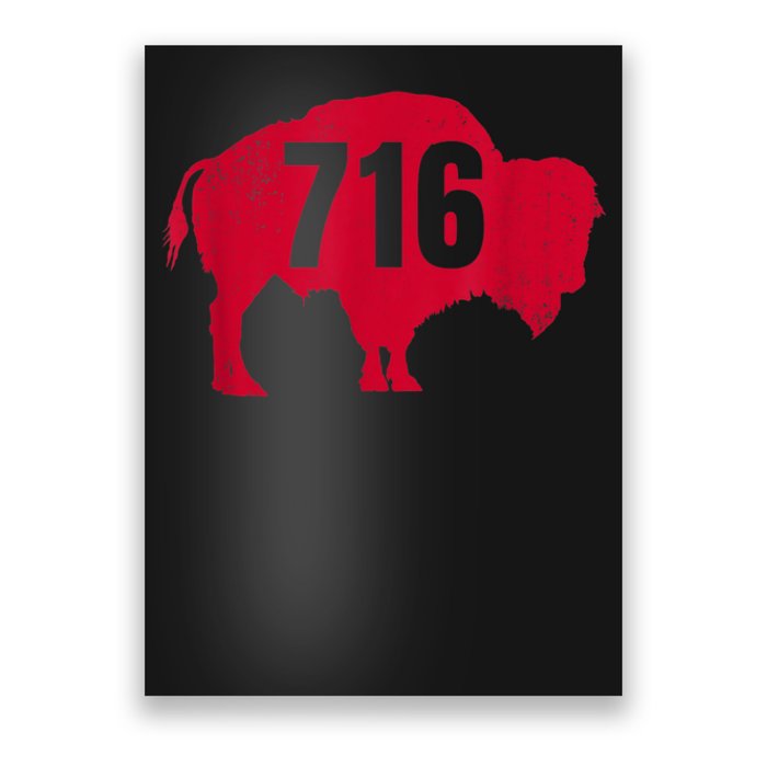 716 Area Code Buffalo New York BFLO WNY Poster