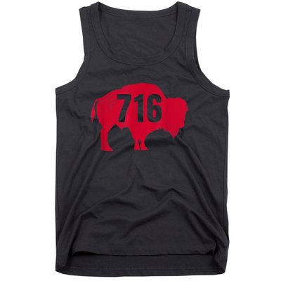 716 Area Code Buffalo New York BFLO WNY Tank Top