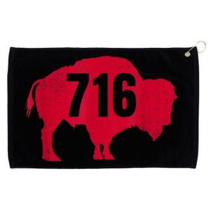 716 Area Code Buffalo New York BFLO WNY Grommeted Golf Towel