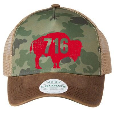 716 Area Code Buffalo Legacy Tie Dye Trucker Hat