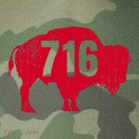 716 Area Code Buffalo Legacy Tie Dye Trucker Hat