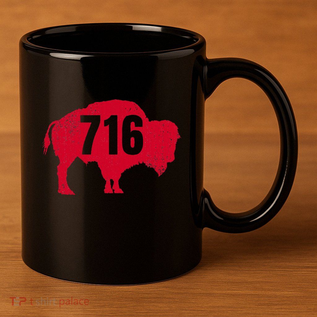 716 Area Code Buffalo 11oz C Handle Ceramic Mug