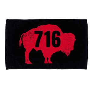 716 Area Code Buffalo Microfiber Hand Towel