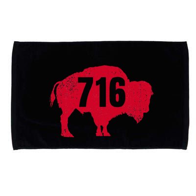 716 Area Code Buffalo Microfiber Hand Towel