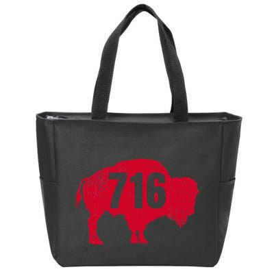 716 Area Code Buffalo Zip Tote Bag