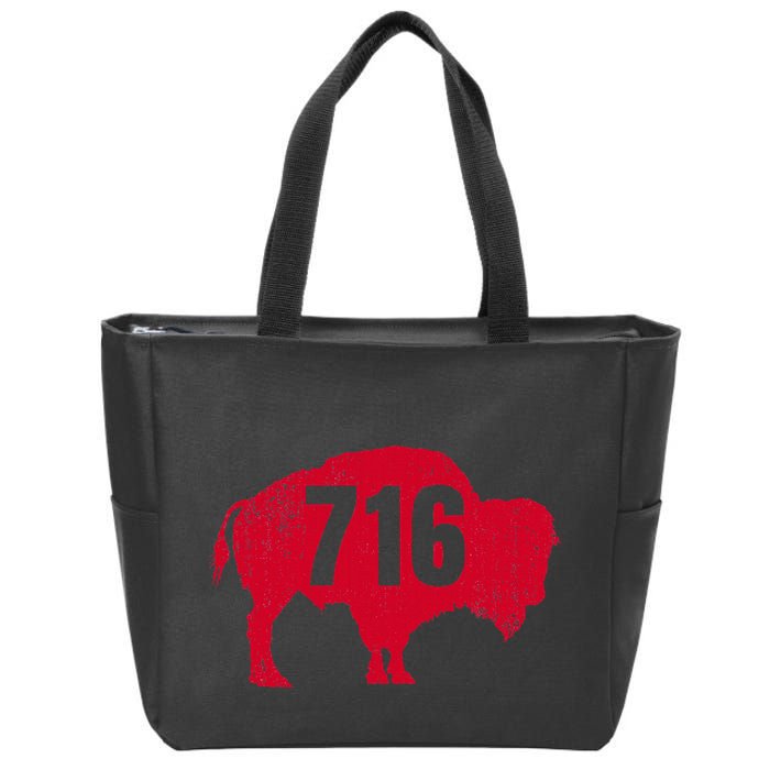716 Area Code Buffalo Zip Tote Bag