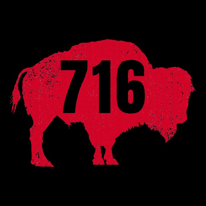 716 Area Code Buffalo Zip Tote Bag
