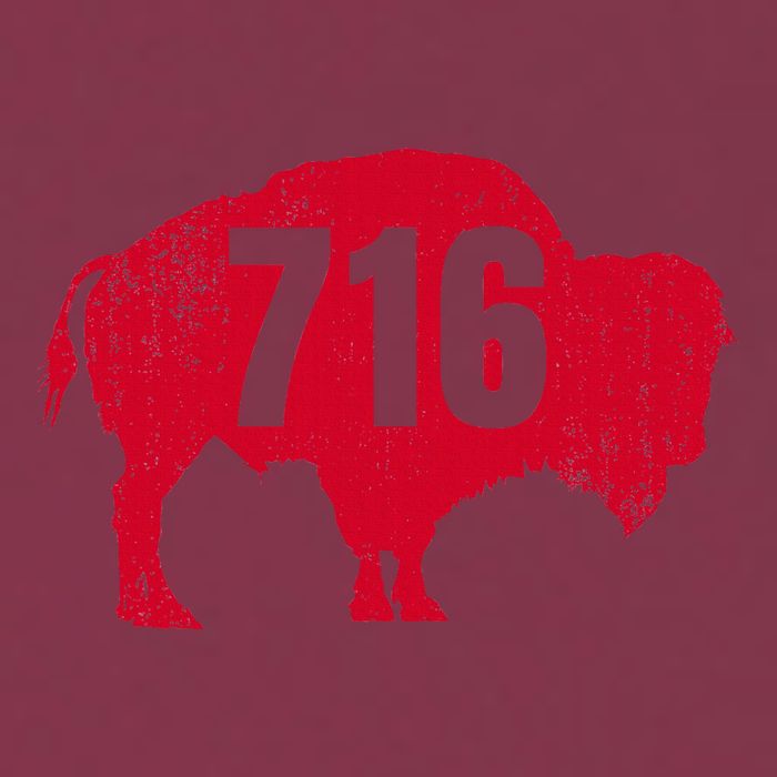 716 Area Code Buffalo 16oz Travel Tumbler
