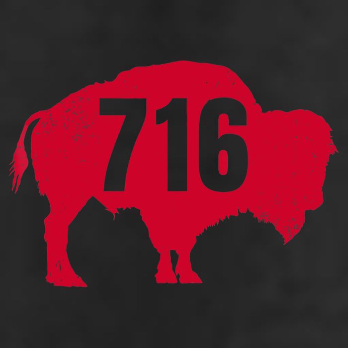 716 Area Code Buffalo New York Bflo Wny Meaningful Gift Adult Drive Performance Visor