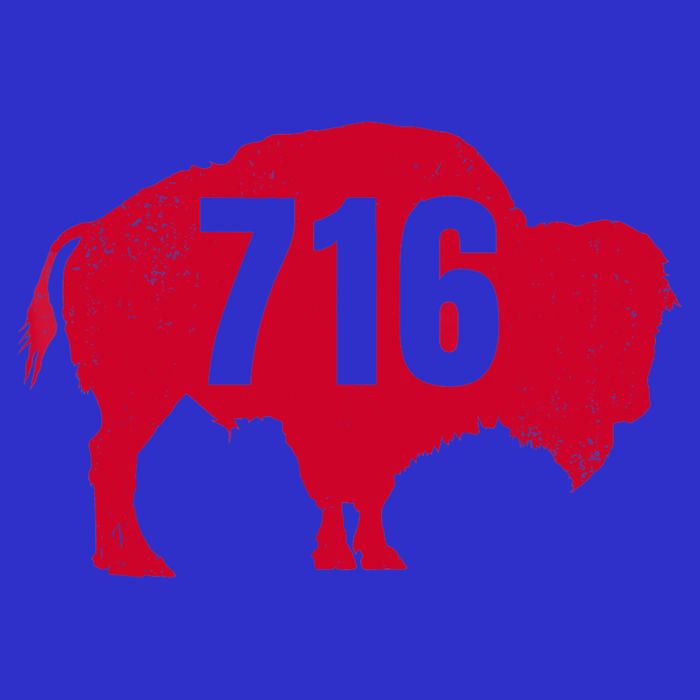 716 Area Code Buffalo New York Bflo Wny Meaningful Gift Button