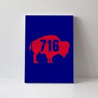 716 Area Code Buffalo New York Bflo Wny Meaningful Gift Canvas