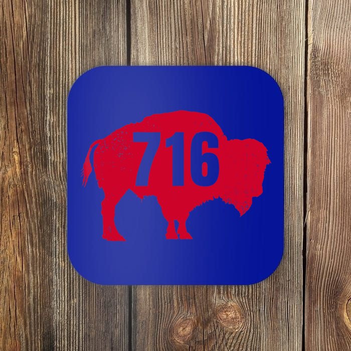 716 Area Code Buffalo New York Bflo Wny Meaningful Gift Coaster