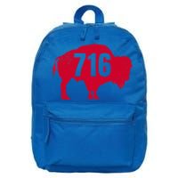 716 Area Code Buffalo New York Bflo Wny Meaningful Gift 16 in Basic Backpack