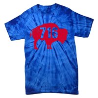 716 Area Code Buffalo New York Bflo Wny Meaningful Gift Tie-Dye T-Shirt