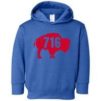 716 Area Code Buffalo New York Bflo Wny Meaningful Gift Toddler Hoodie