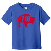 716 Area Code Buffalo New York Bflo Wny Meaningful Gift Toddler T-Shirt