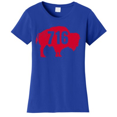 716 Area Code Buffalo New York Bflo Wny Meaningful Gift Women's T-Shirt