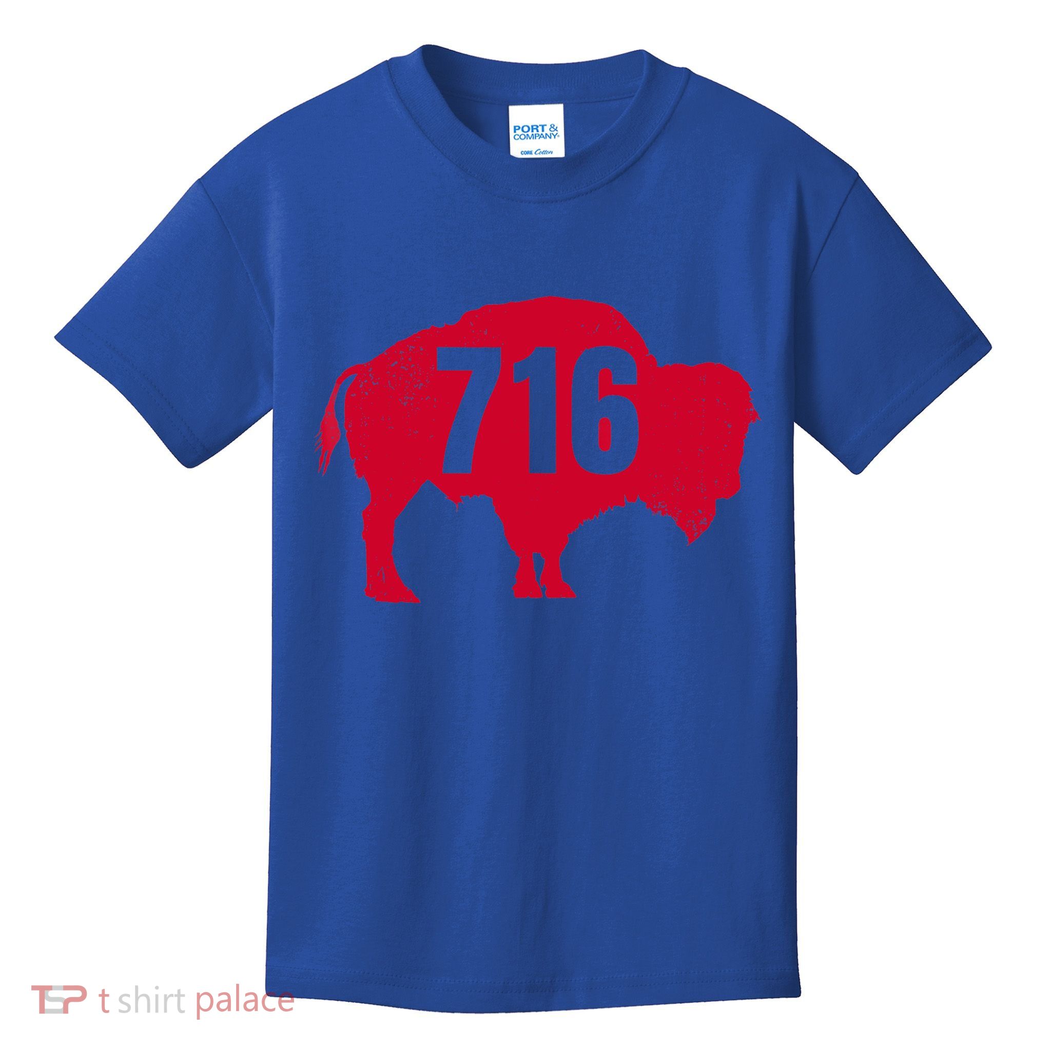 716 Area Code Buffalo New York Bflo Wny Meaningful Gift Kids T-Shirt