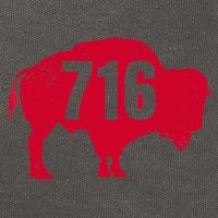 716 Area Code Buffalo New York Bflo Wny Meaningful Gift Cotton Canvas Backpack