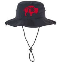 716 Area Code Buffalo New York Bflo Wny Meaningful Legacy Cool Fit Booney Bucket Hat