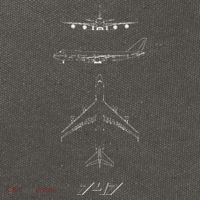 747 Aircraft drawing Cotton Canvas Backpack