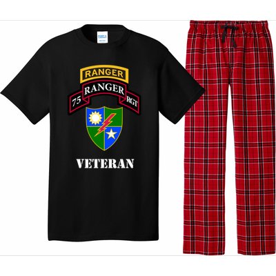 75th Army Ranger Gift Veteran White Gift Pajama Set