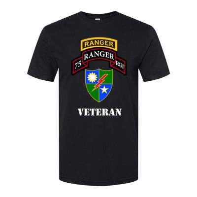 75th Army Ranger Gift Veteran White Gift Softstyle CVC T-Shirt