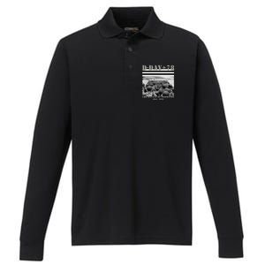 78th Anniversary Ww2 D Day Allied Landing France Gift Performance Long Sleeve Polo