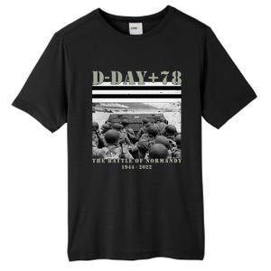 78th Anniversary Ww2 D Day Allied Landing France Gift Tall Fusion ChromaSoft Performance T-Shirt