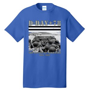 78th Anniversary Ww2 D Day Allied Landing France Gift Tall T-Shirt