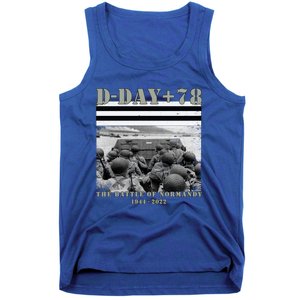 78th Anniversary Ww2 D Day Allied Landing France Gift Tank Top