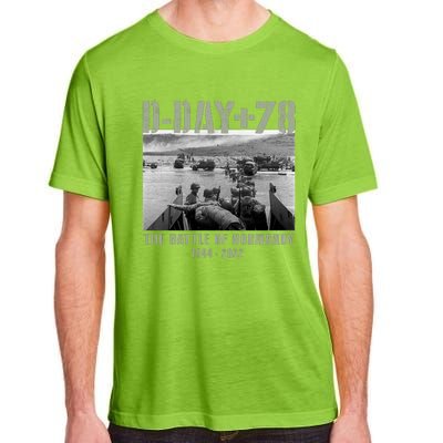 78th Anniversary Ww2 D Day Allied Landing France Gift Adult ChromaSoft Performance T-Shirt