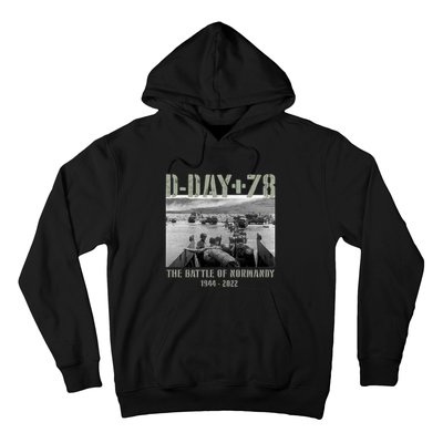 78th Anniversary Ww2 D Day Allied Landing France Gift Hoodie