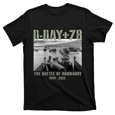 78th Anniversary Ww2 D Day Allied Landing France Gift T-Shirt