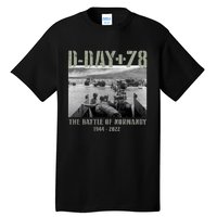 78th Anniversary Ww2 D Day Allied Landing France Gift Tall T-Shirt